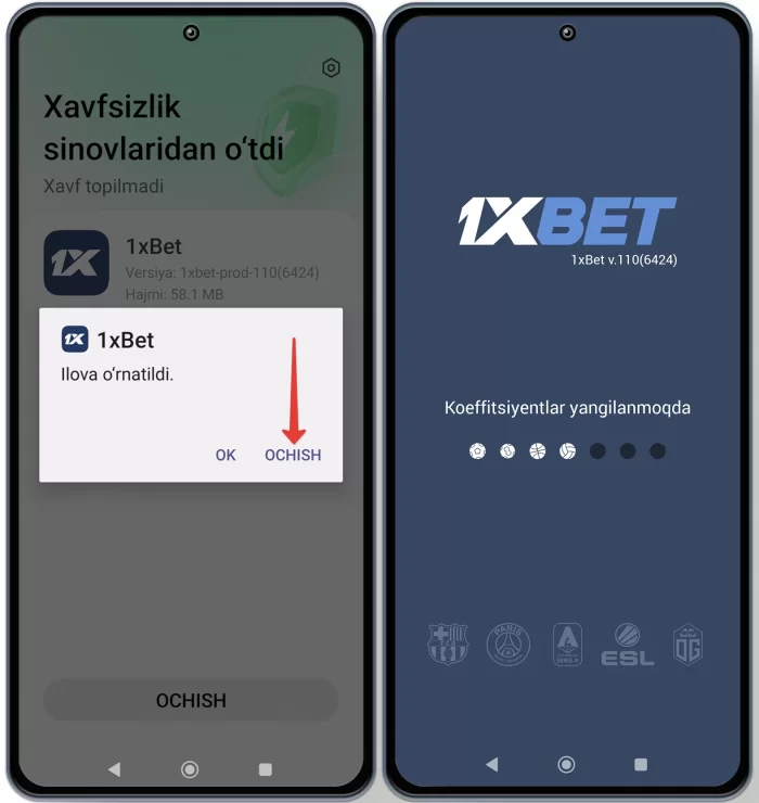 Pul tikish saytida registratsiya qilish Mobil ilovada 1xbet registratsiya qilish usullari